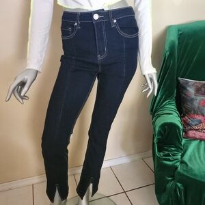 Forever 21 High Rise Dark Indigo Jeans